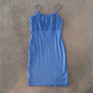 Wild Fable knit dress soft blue Small